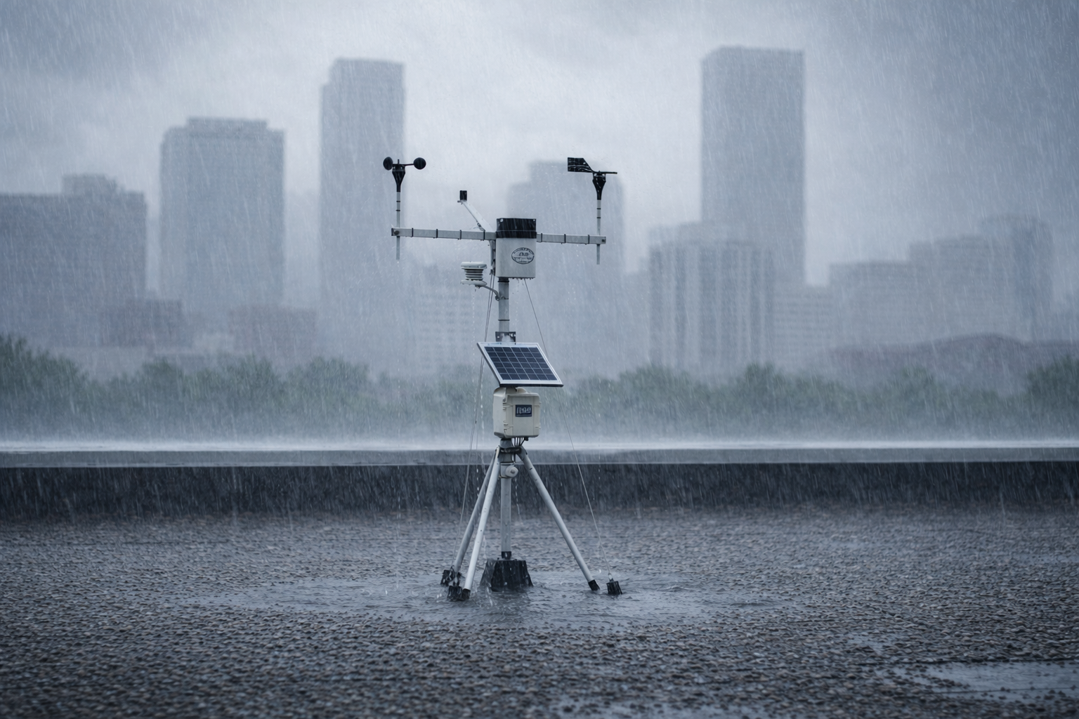 Early Rainfall Warning in Jakarta and the Role of Weather Monitoring Technology
