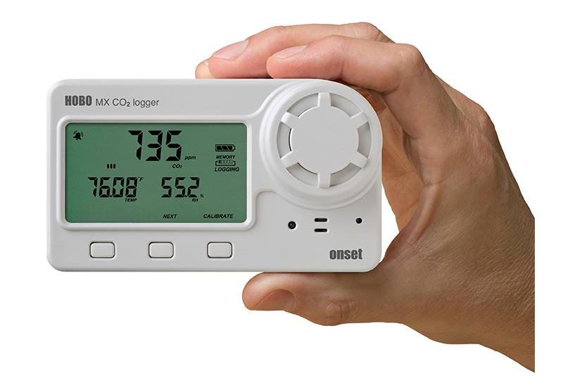 HOBO Carbon Dioxide/Temp/RH Data Logger – MX1102A